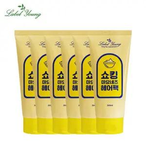 [라벨영]쇼킹마요네즈헤어팩4+2/건조/푸석/극손상/트리트먼트