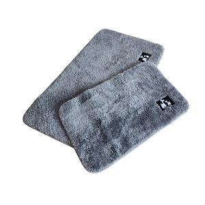 [지비유]극세사발매트 중형대형set_실버그레이 주방 현관 욕실