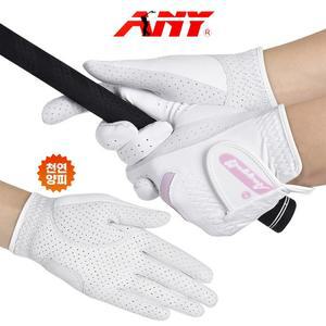 ANY 초이스 여성용 반양피 골프장갑 양손착용