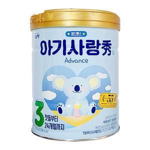 남양 아기사랑수 더 퍼스트 어드밴스 분유 3단계 750g