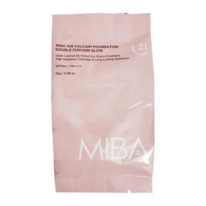 미바 왕쿠션 시즌3 이온칼슘 파운데이션 더블 쿠션 글로우 리필 25g 럭셔리(심플) 택1