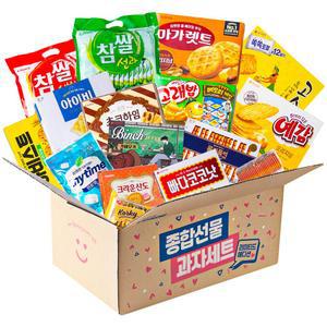 (풍성한선물) 리미티드 에디션 프리미엄 사무실간식 2호 / 학교 단체 종합과자세트 생일선물