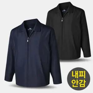 남성 카라 내피 탈부착 신사 점퍼 LWPD4 중년 겨울