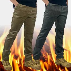 겨울 기모 골덴 작업복 바지 GT 등산바지 빅사이즈 스판 등산복 남성 남자 빅사이즈 노가다 용접 민방위