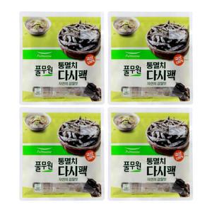 풀무원 통멸치다시팩 18g x 10입 180g x 4개 육수팩 국물내기