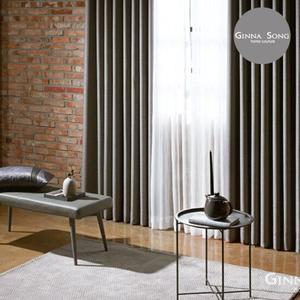 지나송 쉐브론 4중직 암막커튼 풀세트 특대형