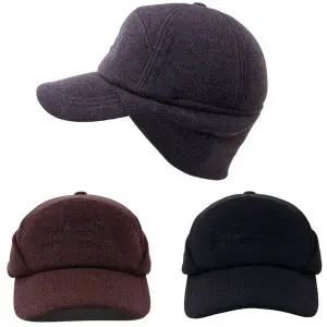 [navid1]귀덮개 아웃도어 볼캡 4color 겨울 등산 골프 신사 아빠 귀마개 모자/OM-C38006
