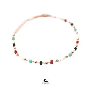 [롯데백화점]카루치 모노 스퀘어 써지컬 봄 크리스탈 팔찌 BC11a