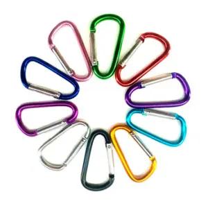 소형 카라비너 미니 D형 비너 등산 고리 비나 캠핑 물병 차박 안전고리후크 수건걸이