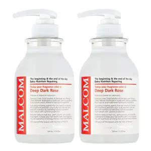 [유통기한 임박] 말콤 딥 다크로즈 트리트먼트, 520ml, 2개