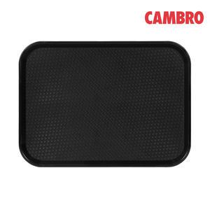 캠브로 패스트푸드 트레이 (블랙) 1216FF110 쟁반