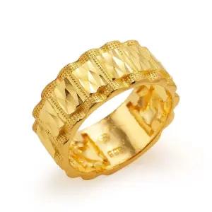 갤러리아 남자 순금 반지 컷팅 물결 24K 7.5g 애끼 검지 중지