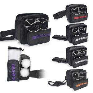 BRENCE 경량 파크골프 파우치 힙색 타입 볼 물통 소지품 수납