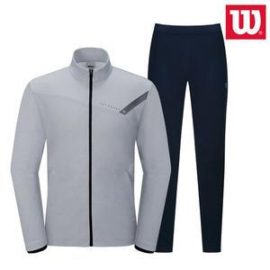 [윌슨] 남성 니트 트레이닝복 세트 8003 L그레이 츄리닝