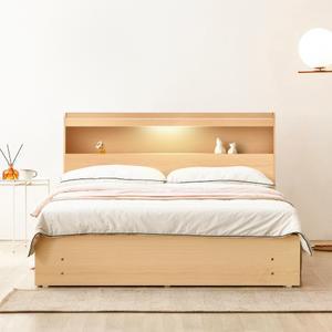 동서가구 NEW 이즈 카이 LED조명 수납 Q침대+텐셀본넬매트 DF925382