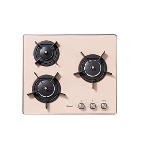 [린나이] 컬러레인지 피치핑크 600장용 빌트인가스 쿡탑 (건전지) RBR-PF3041PD