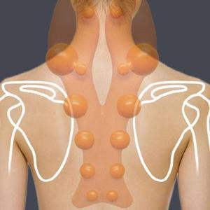 C7_등마사지 지압판 허리 어깨 목 경추 지압 스트레칭