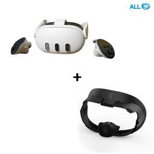 메타3 512GB+메타3 안면폼 AMVR 가죽 환기커버 빛샘방지 악세사리