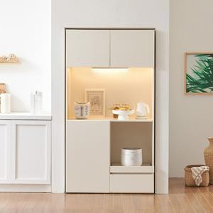 파인 LED 빌트인 홈카페장 냉장고장 팬트리장 주방 수납장 1000 레일형