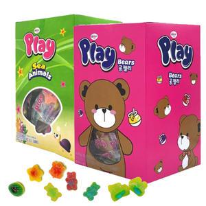 대영) 알도르 플레이 베어 곰젤리 700g + 씨애니멀 700g 대용량 사우어 과즙 구미 젤리 어린이 간식 선물