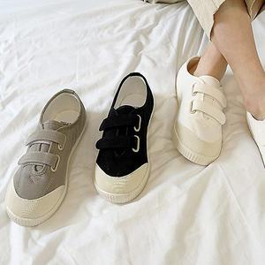 [더힐][더힐슈즈] 벨크로 면 여성여자 슬립온 스니커즈 운동화 1cm sjaw-avata