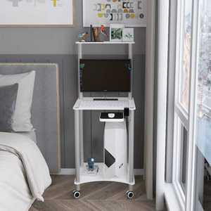 미니 강화 유리 컴퓨터 책상 500 폭좁은 원룸 노트북