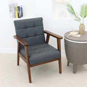 [파스텔우드] 모리1인 편한한 원목카페 커피숍의자 1인소파 디자인 인테리어 의자