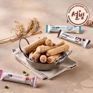 설빙 크리스피롤 500g x 2개 총 1kg 구성 (인절미/우유/초코/딸기우유)