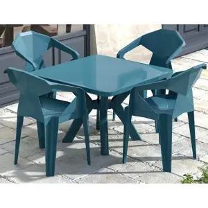 편의점 테이블 의자 세트 플라스틱 포장마차 야외