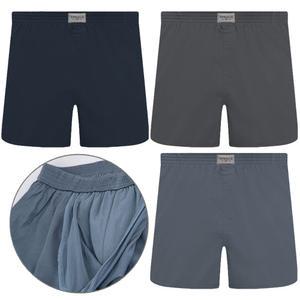 남성 기능성 순면 더블박서 낭심주머니 트렁크 사각 팬티 3매 789