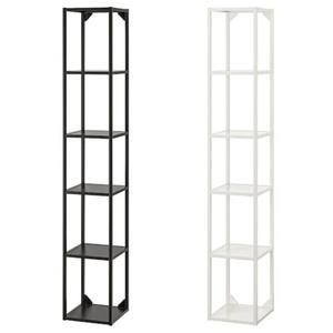 이케아 엔헤트 키큰 프레임+선반 화이트 30x30x180cm