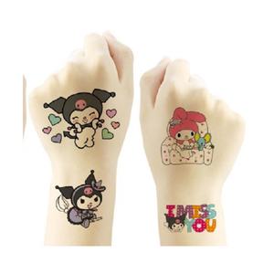 어린이 아동 산리오 타투 스티커 5종 세트 초등 문신 헤나 남아 여아 마스크 판박이 캐릭터