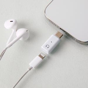 라이트닝8핀 to USB C 젠더, 라이트닝 이어폰 사용가능