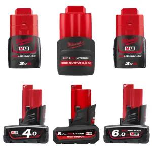 밀워키/M12/12V 리튬이온 배터리/충전배터리/선택