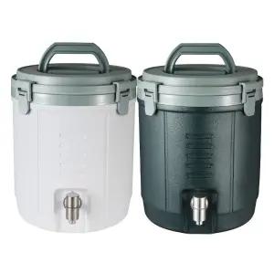 코스모스 국산 캠핑 8L 내통 스텐 워터저그 보냉 아이스 물통