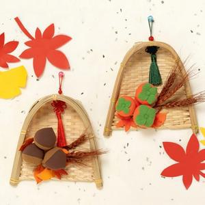 가을 열매 만들기 재료 5색 클레이 세트 우리나라 한국 오곡백과 풍성한 과일 감 미니어처 놀이 DIY 키트