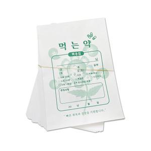 약봉투 100장 병원 약국 내복약 한의원 종이 약봉지