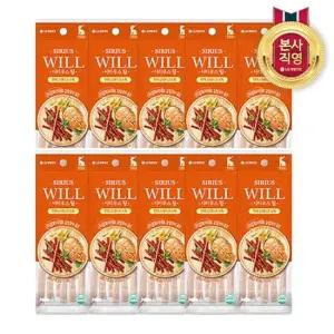 시리우스 윌 연어 스테이크스틱22g x 10팩