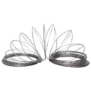 능형망 방범 가시 철조망 양날 바리케이트 가축 도난 10m