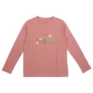 [롯데백화점]뱅뱅 여성 라운드 프린트 긴팔 티셔츠 (NTK705)