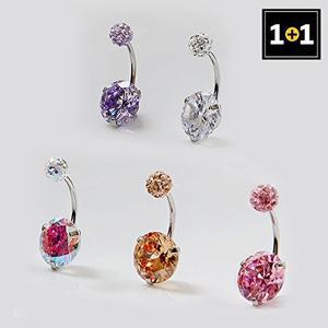 [메리그린]1+1 써지컬 피어싱 잇쉬 볼 배꼽찌 5종 택1 (한쪽판매)