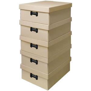 5개 종이수납함 380X510X182mm 박스 중대형 5겹