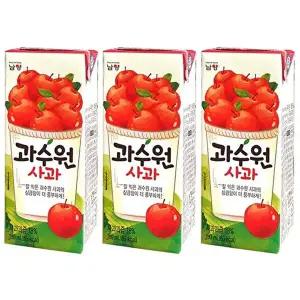 [남양]남양 과수원 사과 190ml x 48팩 (24팩x2박스)