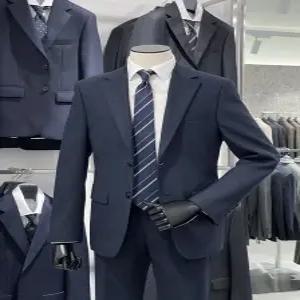 [트루젠]가을 겨울 딥블루네이비 진청색 면접 양복 정장 세트