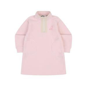 [캉골키즈](센텀시티점)플리스 버튼 넥 원피스 QD 2003 핑크 (AQDCOP20030PK)