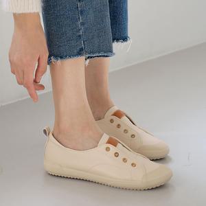 스판 밴딩 여성용 스니커즈 슬립온 단화 캐주얼화