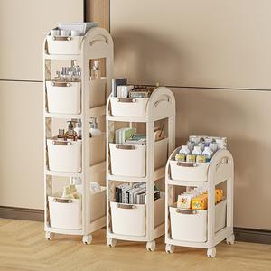 위스테이 서랍형 이동식 트롤리 세탁실 주방 욕실 기저귀 다용도 수납함