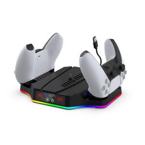 DOBE PS5 슬림 호환 쿨링스탠드 TP5-3583 듀얼센스 컨트롤러 충전 플스5 거치대