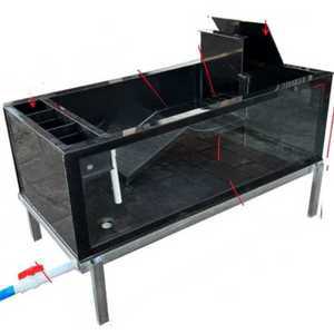 거북이 수조 어항 대형 플라스틱 아크릴 사육장 투명