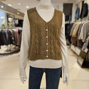 [대구백화점] [소고]모헤어 케이블 브이넥 니트베스트(AJ4VA05)